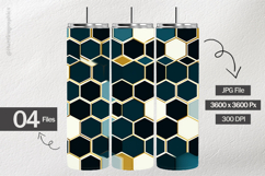 Honeycomb Pattern Digital Papers - 04 Variations Product Image 2