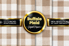 Buffalo Plaid Digital Papers - 04 Variations Product Image 1