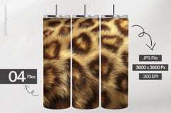leopard Skin Digital Papers - 04 Variations Product Image 2