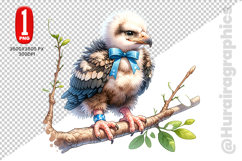 Cute Eagle Clipart - PNG File Product Image 2