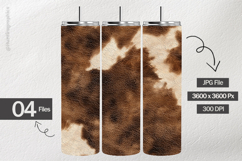 Cowskin Digital Papers - 04 Variations Product Image 2