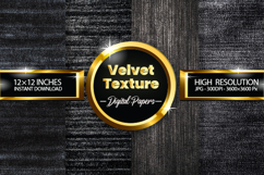 Velvet Texture Digital Papers - 04 Variations Product Image 1