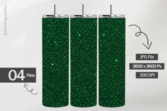 Green Glitter Digital Papers - 04 Variations Product Image 1