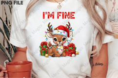 Funny Christmas Png T-Shirt Design Product Image 2