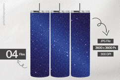 Teal Blue Shine Digital Papers - 04 Variations Product Image 2