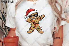 Christmas Gingerbread Man Dabbing PNG Product Image 2