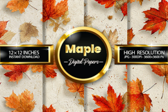 Maple Digital Papers - 04 Variations Product Image 2