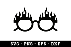 Eye Glasses SVG | SVG Cut files | Cricut Product Image 1