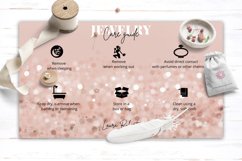 Digital Download Jewelry Care Card Product Image 2