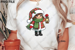 Christmas Gnome Sublimation Clipart PNG Product Image 2