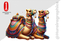 Cute Camel Clipart - PNG File Product Image 1