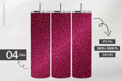 Red Glitter Digital Papers - 04 Variations Product Image 2