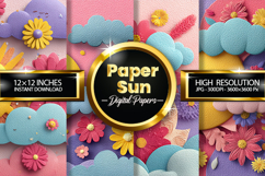 Paper Sun Digital Papers - 04 Variations Product Image 1