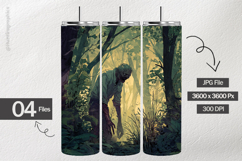Zombie Forest Digital Papers - 04 Variations Product Image 2