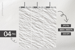 White Texture Digital Papers - 04 Variations Product Image 2