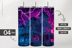 Gothic Mansion Digital Papers - 04 Variations Product Image 2