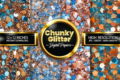 Chunky Digital Papers - 04 Variations Product Image 1