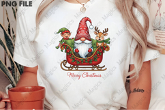 Merry Christmas Santa Gnome PNG Product Image 2