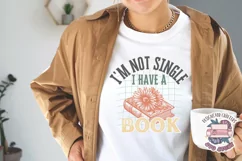 Book Lover Sublimation design Quote Bookish PNG Product Image 3