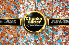 Chunky Digital Papers - 04 Variations Product Image 1