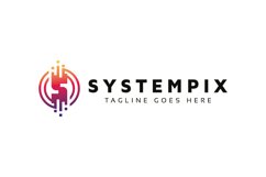 Systempix S Letter Logo Product Image 2