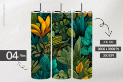 Lush Jungle Digital Papers - 04 Variations Product Image 2