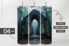 Gothic Chapel Digital Papers - 04 Variations Product Image 2