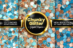 Chunky Digital Papers - 04 Variations Product Image 1