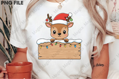 Personalized Reindeer Christmas PNG Product Image 2