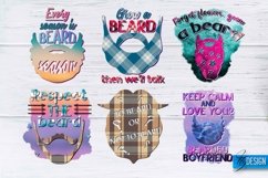 Beard Sublimation | Fathers Day Sublimation | Shirt Quotes Product Image 2