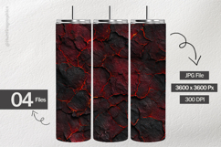 Demonic Leather Digital Papers - 04 Variations Product Image 2