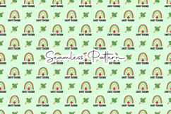 St Patrick Teacher Seamless Patterns Product Image 5