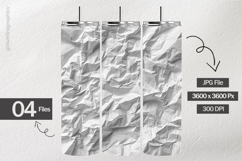 crumpled Paper Digital Papers - 04 Variations Product Image 2