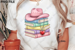 Cowgirl Romance, Pink Western Books PNG Product Image 2