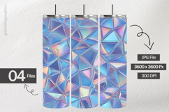 Hologram Prism Digital Papers - 04 Variations Product Image 2