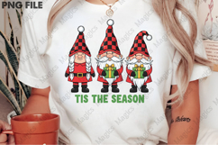 Christmas Gnome Tis the Season PNG Product Image 2