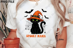 Spooky Mama PNG, Retro Halloween PNG Product Image 2