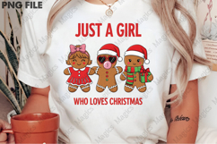 Cute Gingerbread Couple Christmas PNG Product Image 2