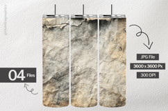 Distressed Paint Digital Papers - 04 Variations Product Image 2