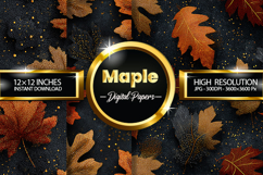 Maple Digital Papers - 04 Variations Product Image 1