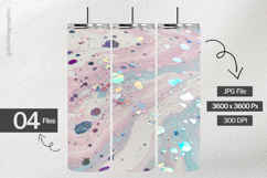 Opal Shards Digital Papers - 04 Variations Product Image 2