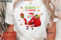 Cookies for Santa Merry Christmas PNG Product Image 2
