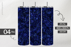 Blue Glitter Digital Papers - 04 Variations Product Image 2
