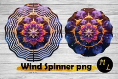 Mandala Wind Spinner , Wind spinner sublimation Product Image 1