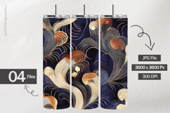 Cosmic Pattern Digital Papers - 04 Variations Product Image 2