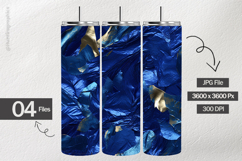 Cobalt Metal Texture Digital Papers - 04 Variations Product Image 2