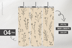 Floral Pattern Digital Papers - 04 Variations Product Image 2