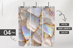 Translucent Iridesce Digital Papers - 04 Variations Product Image 2