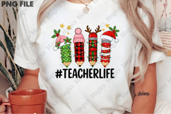 Christmas Png, Teacher Christmas PNG Product Image 2