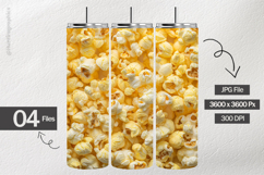Popcorn Texture Digital Papers - 04 Variations Product Image 2